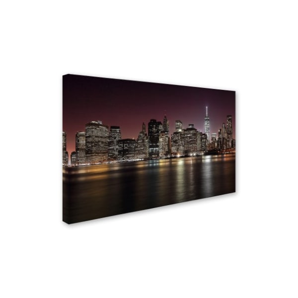 Nicolas Merino 'Nyc Skyline' Canvas Art,30x47